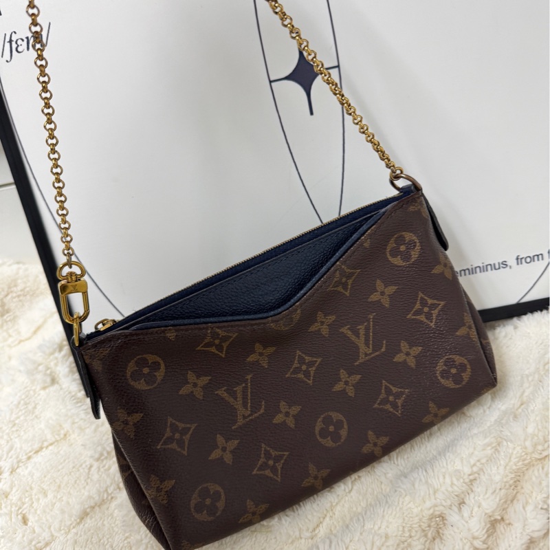 【現貨】Lv 老花hobo-7