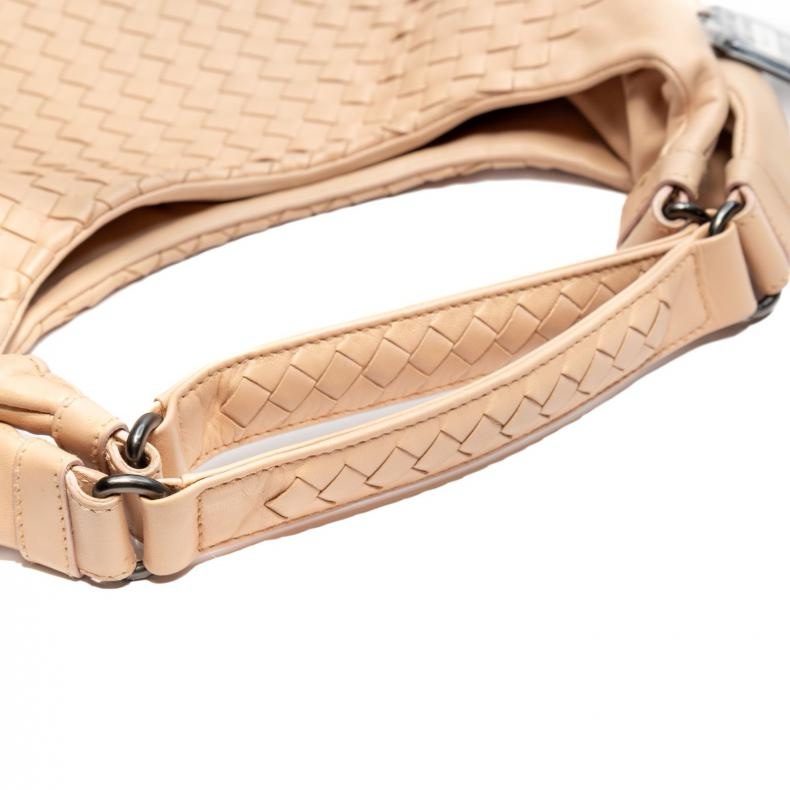 BOTTEGA VENETA(葆蝶家) BV  Hobo 手提包粉色  45cm-4