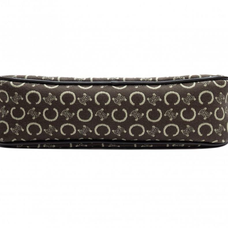 CELINE(思琳) 中古 小馬鞍 綠色-5