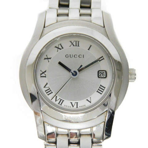 古馳 (GUCCI) 手錶 G Class 銀色錶盤石英 5500L 女款