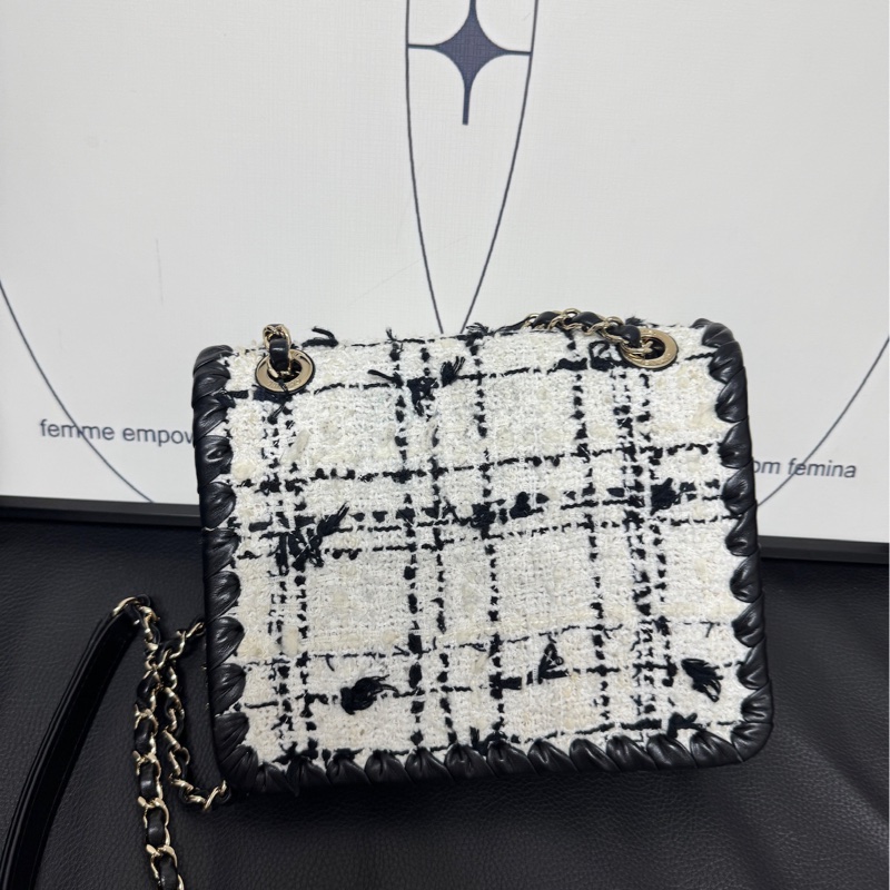【現貨】Chanel 季節款毛毛編織 bag-3