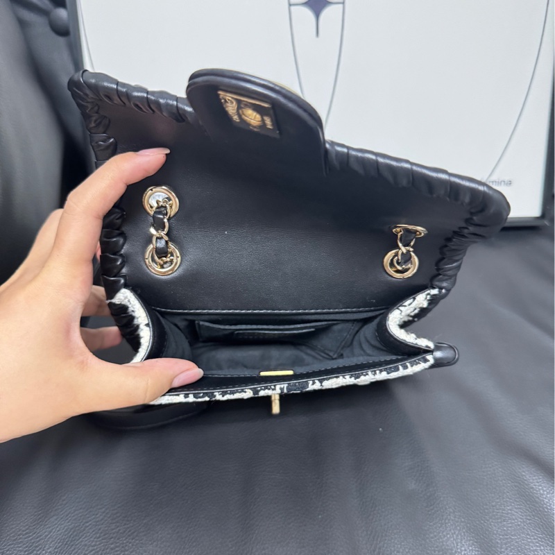 【現貨】Chanel 季節款毛毛編織 bag-12