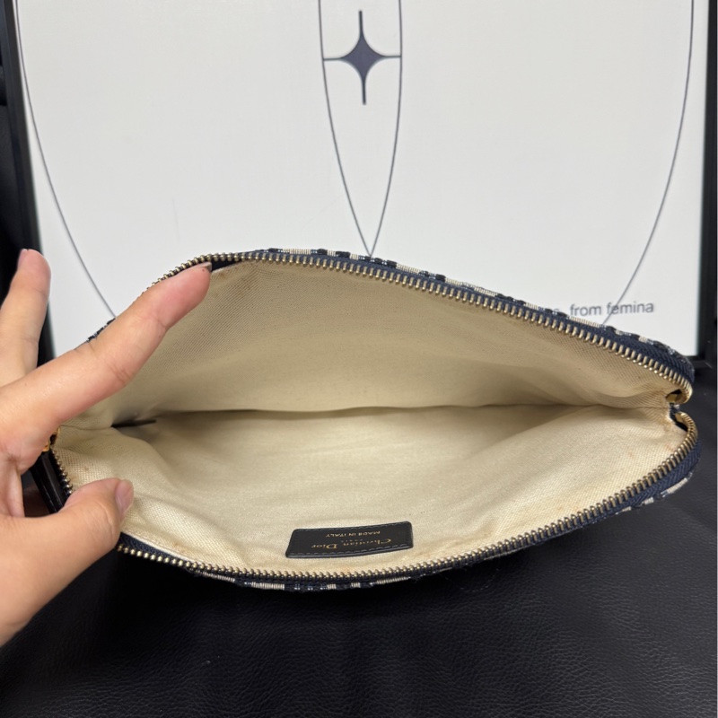 【現貨】✨Dior 老花手拿包 90%new-5