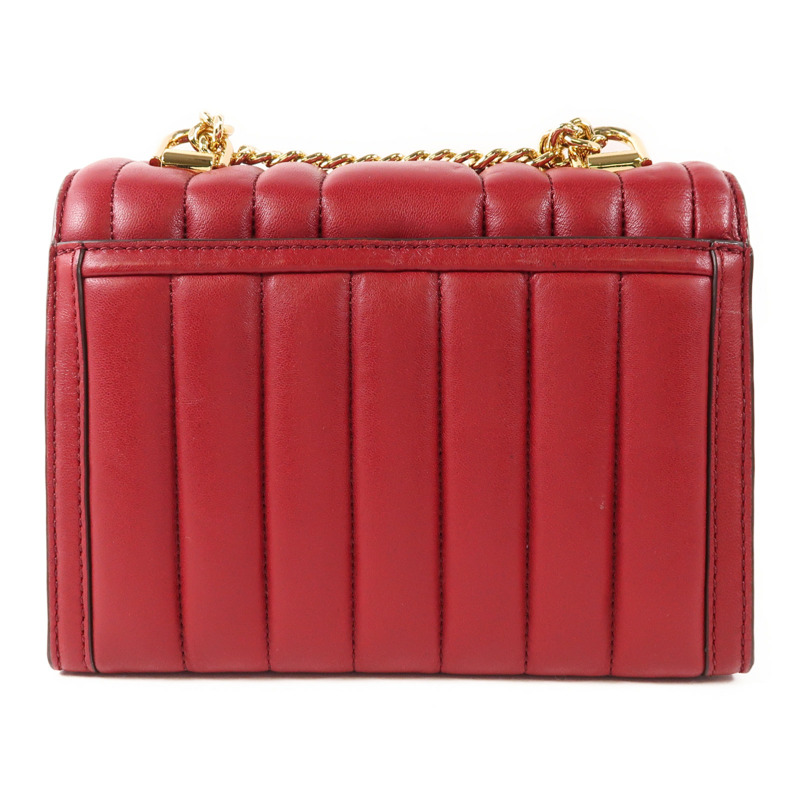 Michael Kors 羊皮皮革Shoulder Bag金扣鏈帶肩背袋-1