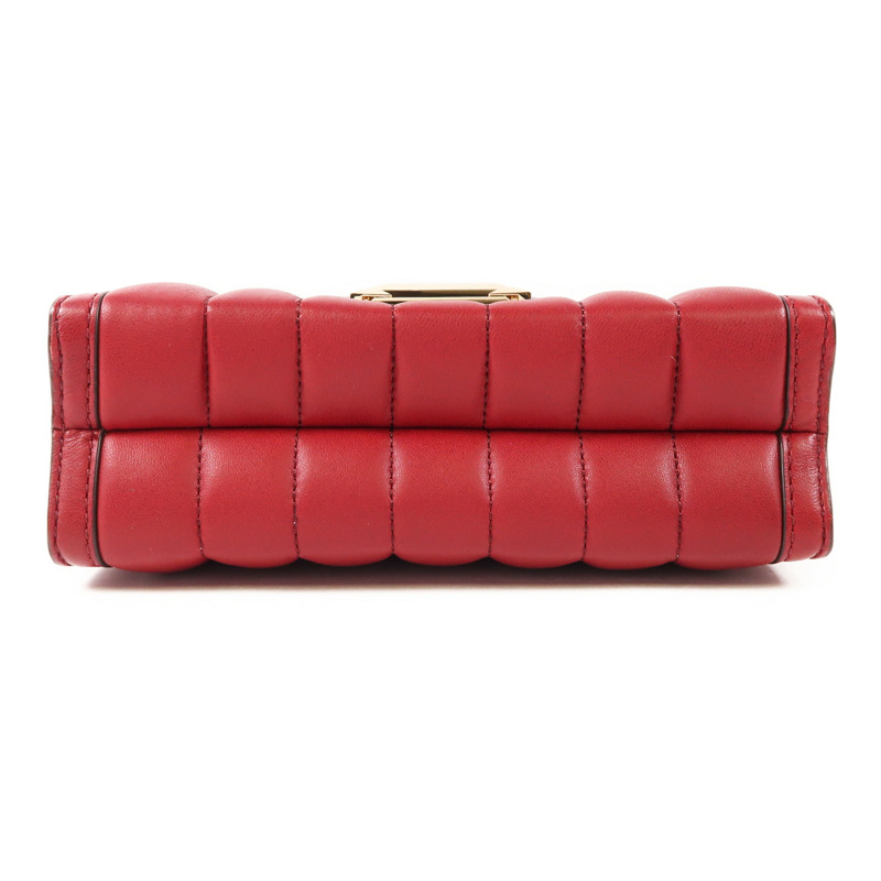 Michael Kors 羊皮皮革Shoulder Bag金扣鏈帶肩背袋-3