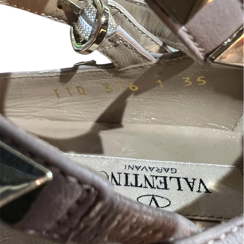全新Valentino ROCKSTUD FLAT SHOES柳釘鞋-10