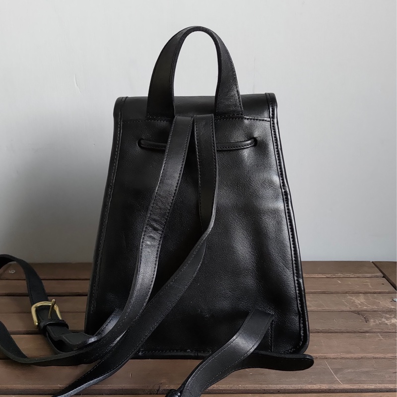 美製老品 #COACH 黑色後背包 / 美式 / 古典 / 優雅 / 老包 / 老靈魂 / VTG / MINI-1