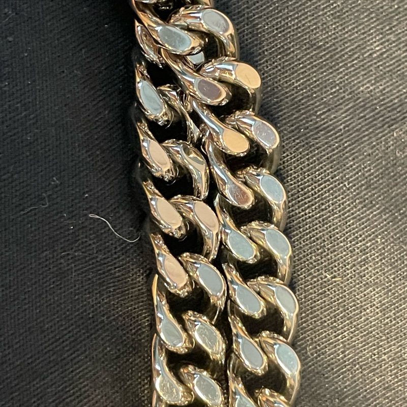 YSL 聖羅蘭 粉米 Envelope魚子醬牛皮信封包-15