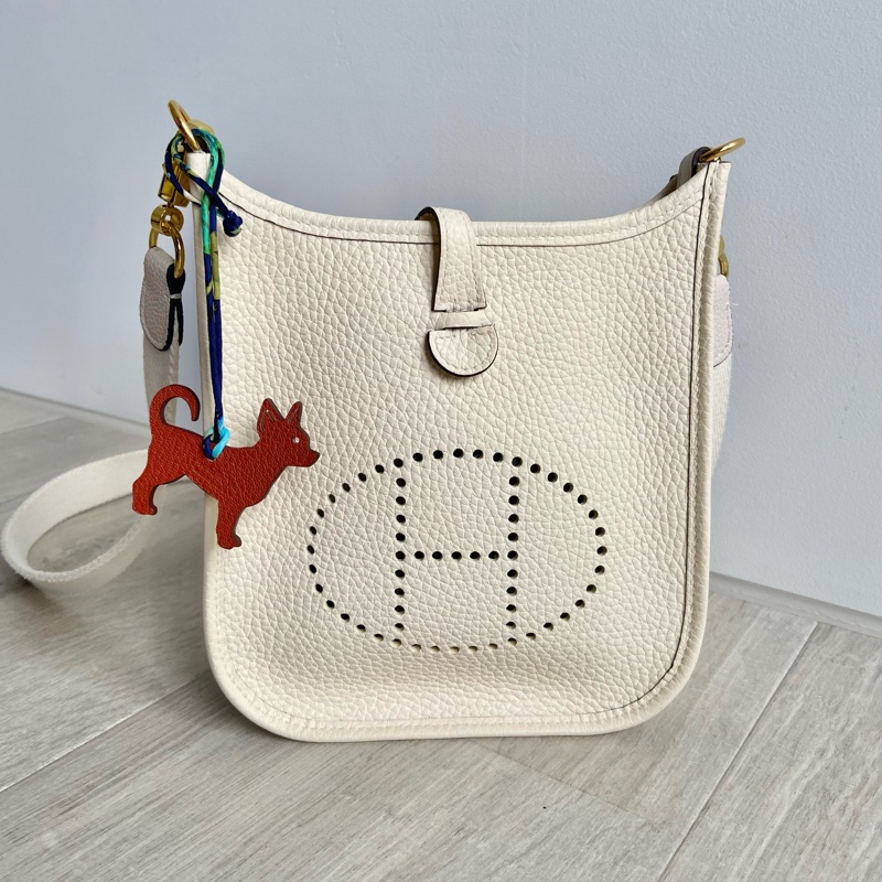 愛馬仕全新petit H狗狗吊飾-附限量版特殊包裝-3