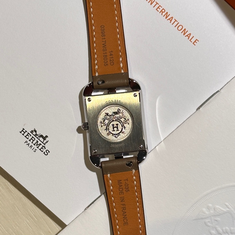 Hermès Cape Cod 鑲鑽女錶 CC1.331-8