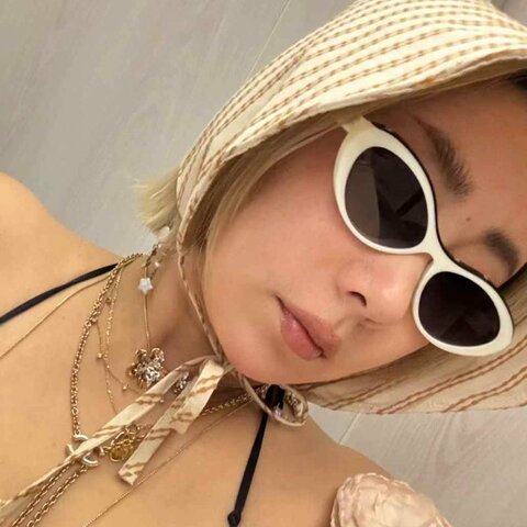 ✨Chanel 5416 熊貓款太陽眼鏡  全新全配