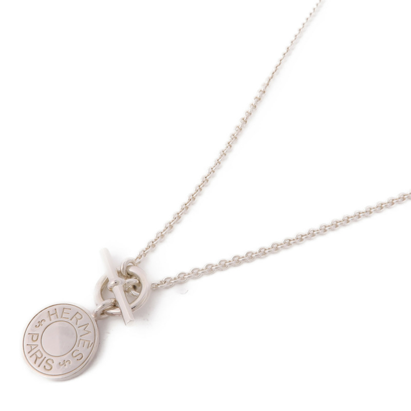 HERMES 925純銀Necklace項鍊-3
