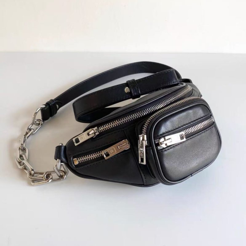 alexander wang 迷你腰包20*9cm 98新配件塵袋-2