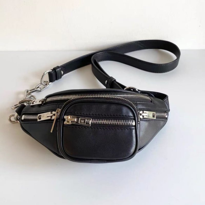 alexander wang 迷你腰包20*9cm 98新配件塵袋-6