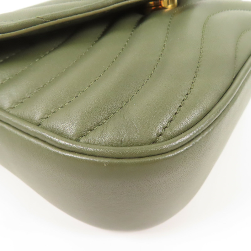 LOUIS VUITTON 牛皮皮革New Wave Multi Pochette金扣手挽肩背兩用袋-5