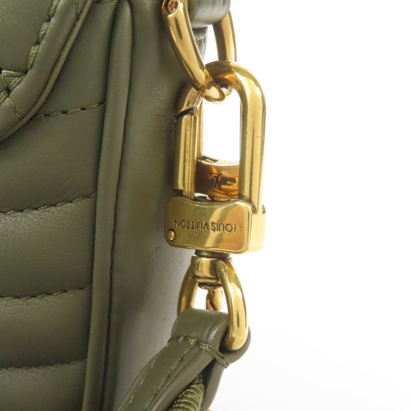 LOUIS VUITTON 牛皮皮革New Wave Multi Pochette金扣手挽肩背兩用袋-11