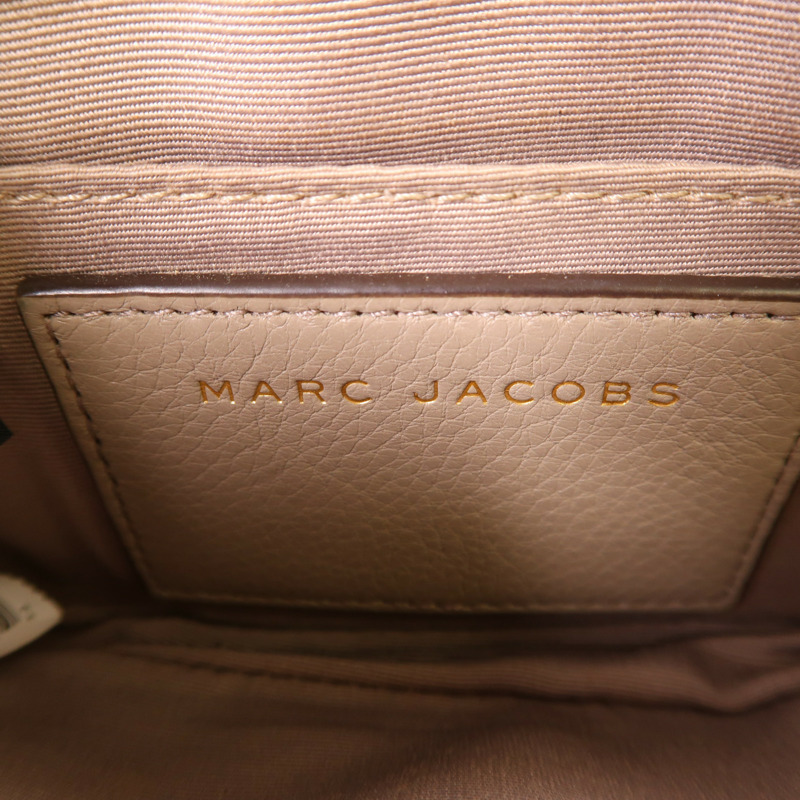 MARC JACOBS 牛皮皮革Shoulder Bag金扣肩背袋-6