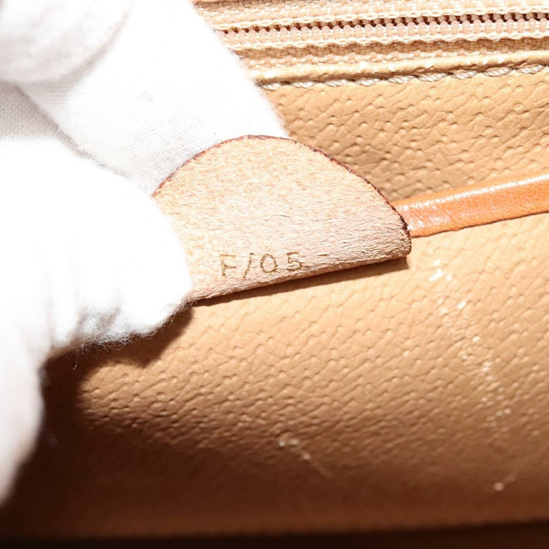 【日本直送】CELINE Macadam帆布手提包 PVC皮革 2way Brown Gold Auth 121807-11