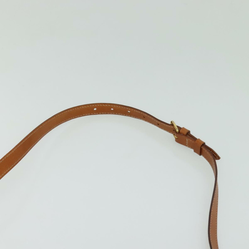 【日本直送】CELINE Macadam帆布手提包 PVC皮革 2way Brown Gold Auth 121807-13