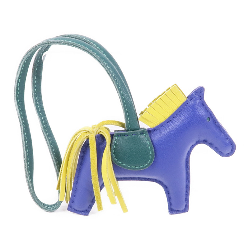 HERMES Swift皮革Rodeo PM掛飾-2