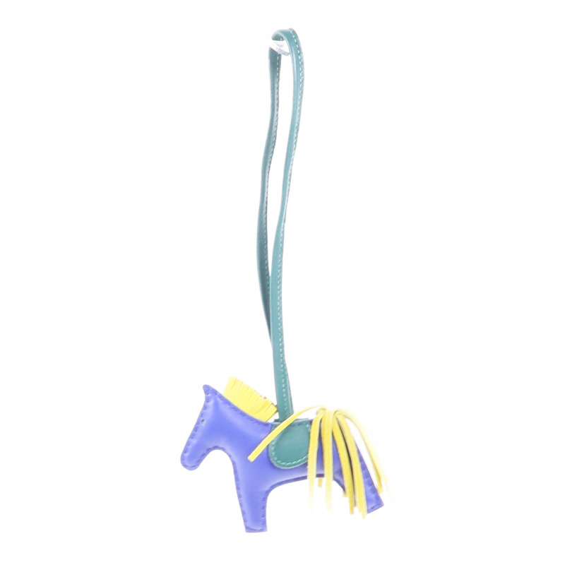 HERMES Swift皮革Rodeo PM掛飾-7