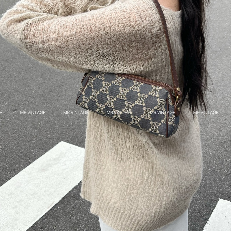 🏷️ Celine 丹寧Hobo-1