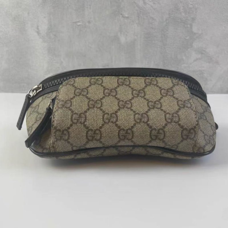 Gucci 老花腰包 男女同款 99新 配件塵袋-3