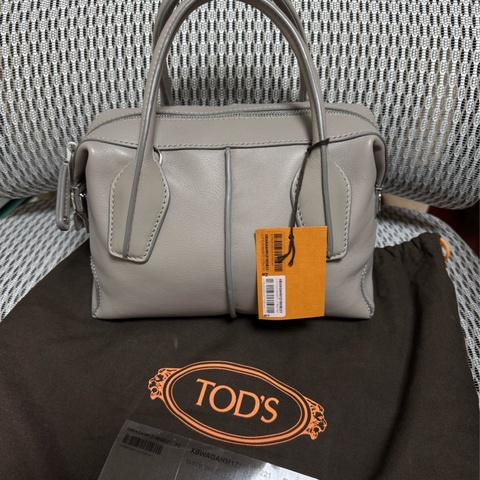 TOD’S D-styling兩用包（mini）大象灰 全新 肩背包 手提包 斜背包