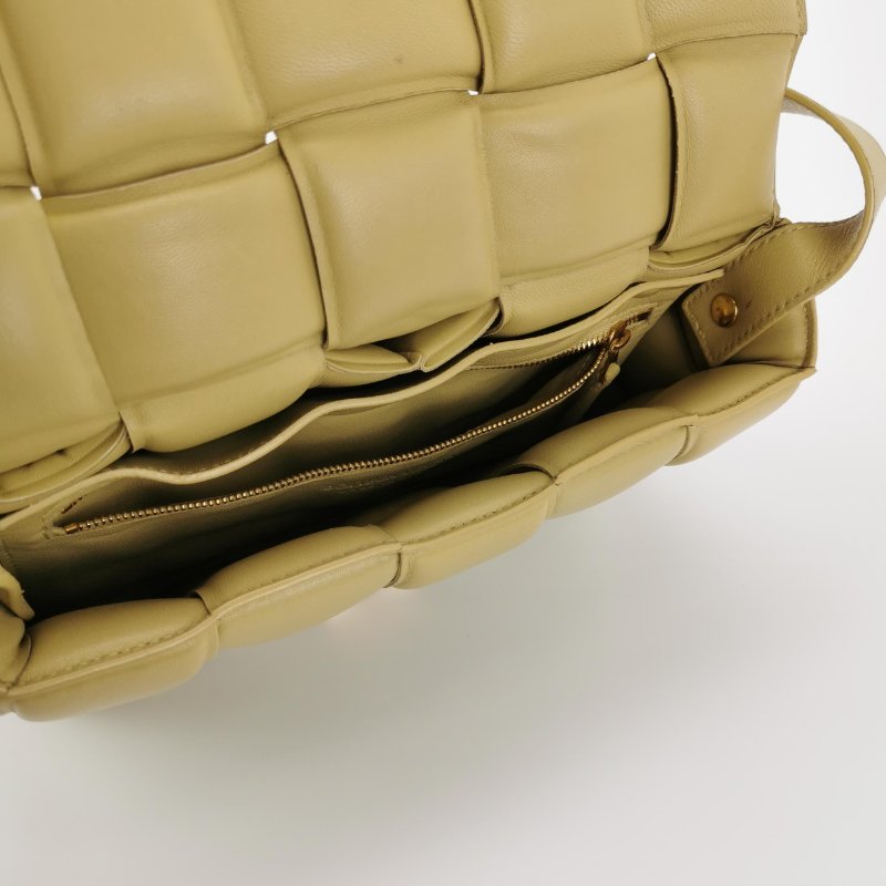 95❤Bottega Veneta Cassette羊皮編織斜挎單肩包-6