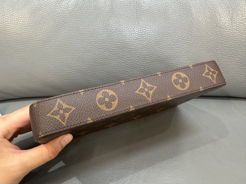 LV 三合一 【台中新光購買｜含購證｜全配】 Louis Vuitton 老花 斜背包 鏈條包-4