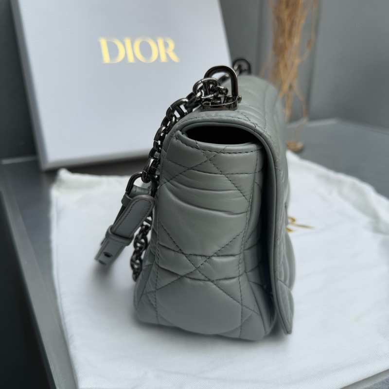 Dior caro 灰銀中號-2