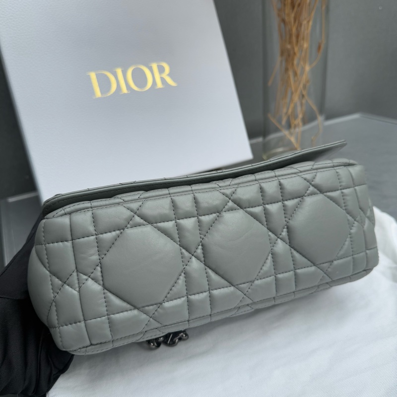 Dior caro 灰銀中號-7