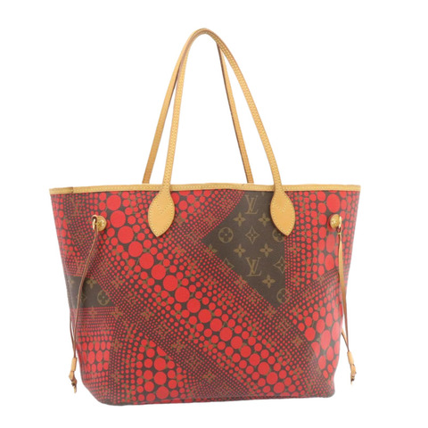 路易威登 Monogram Dot Infinity Neverfull 中型托特包 M40686 LV 正品 26095AM
