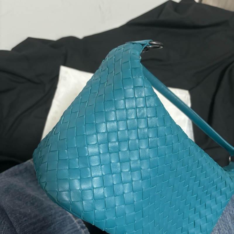 Bottega Veneta BV湖水綠 飯盒包 遛狗包 單肩包 Vintage 中古 老款-7