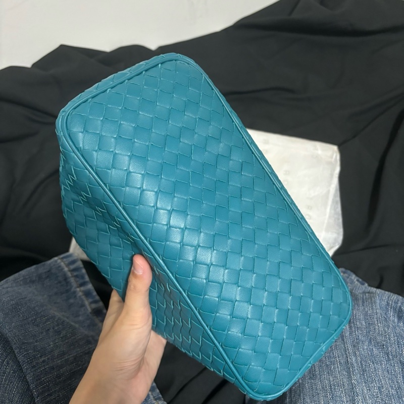 Bottega Veneta BV湖水綠 飯盒包 遛狗包 單肩包 Vintage 中古 老款-9