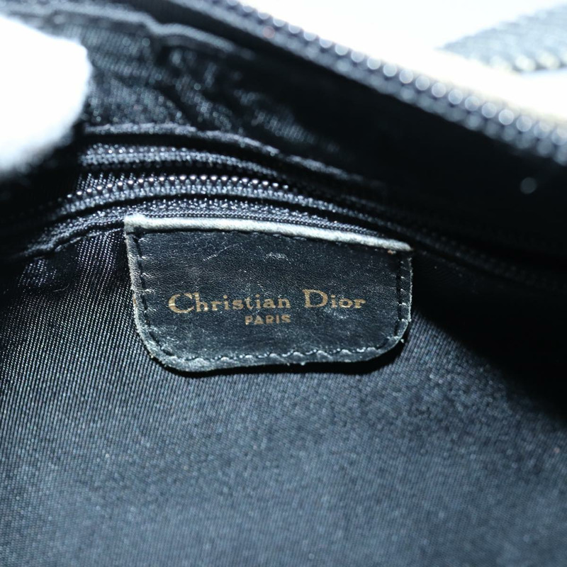 【日本直送】克莉絲汀‧迪奧 (Christian Dior) 手提包 帆布 藍色 金色 正品 85438AM-19