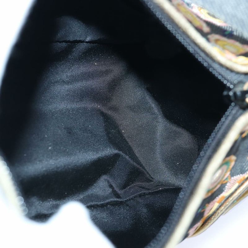 【日本直送】克莉絲汀‧迪奧 (Christian Dior) 手提包 帆布 藍色 金色 正品 85438AM-20