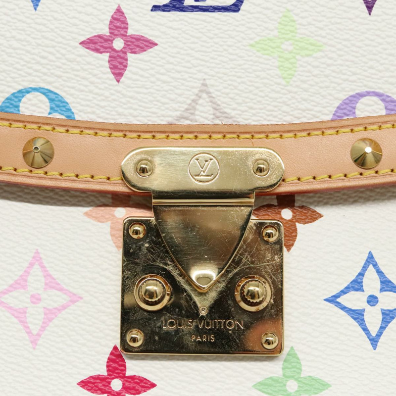 【日本直送】路易威登 Monogram 多色 Sologne 肩背包 白色 M92661 正品 90289SM-21