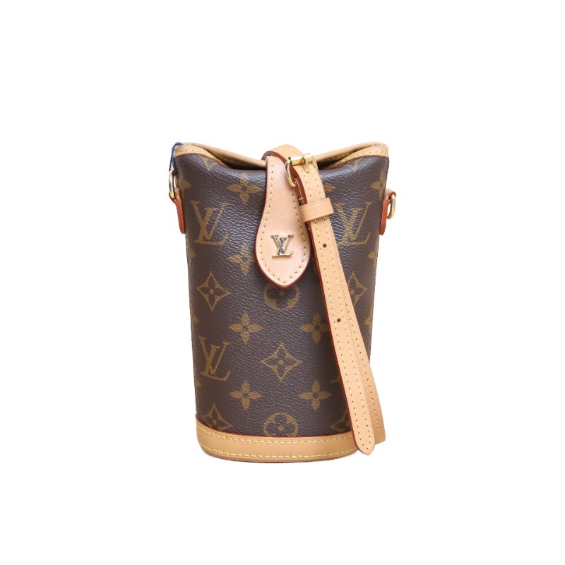 LOUIS VUITTON(路易威登) Fold me 薯條包 老花 PVC 晶片-0