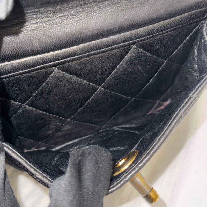 Chanel Duma 黑色金扣-19