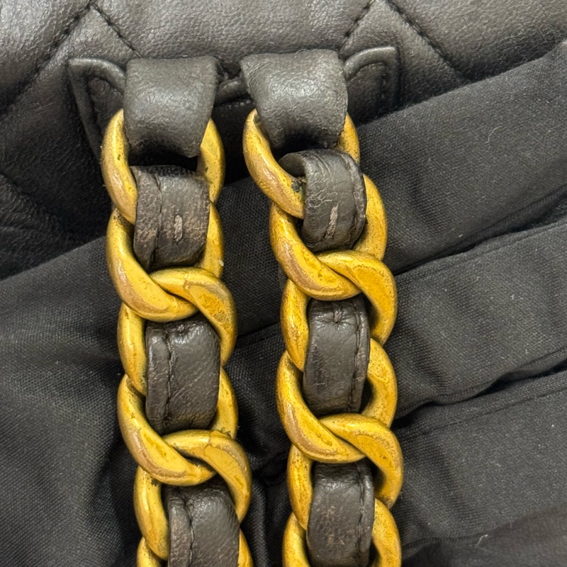 Chanel Duma 黑色金扣-40