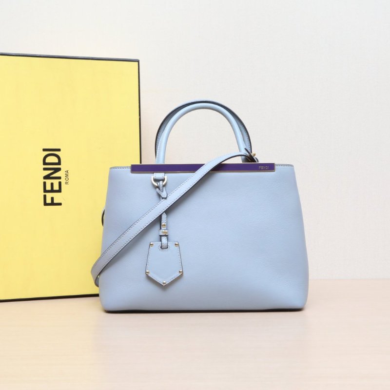 FENDI(芬迪) PETITE 2JOURS 小號 藍色-1