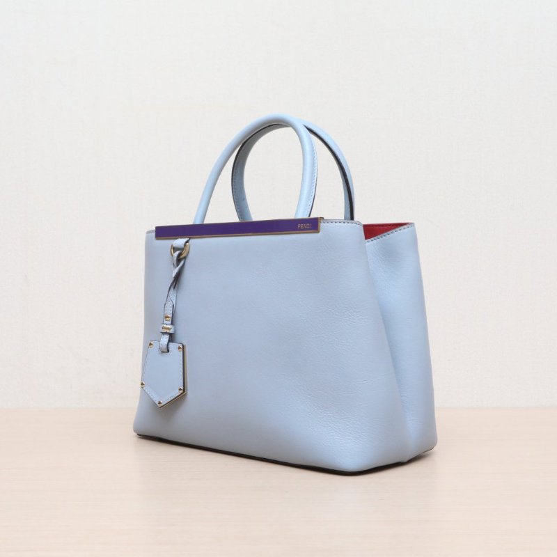 FENDI(芬迪) PETITE 2JOURS 小號 藍色-3