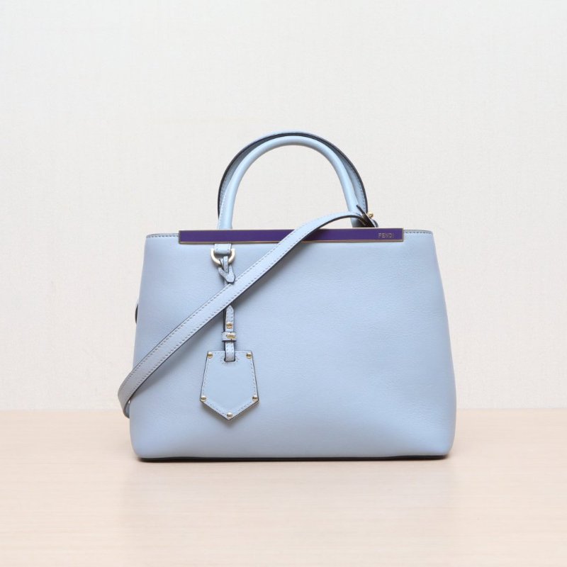 FENDI(芬迪) PETITE 2JOURS 小號 藍色-9