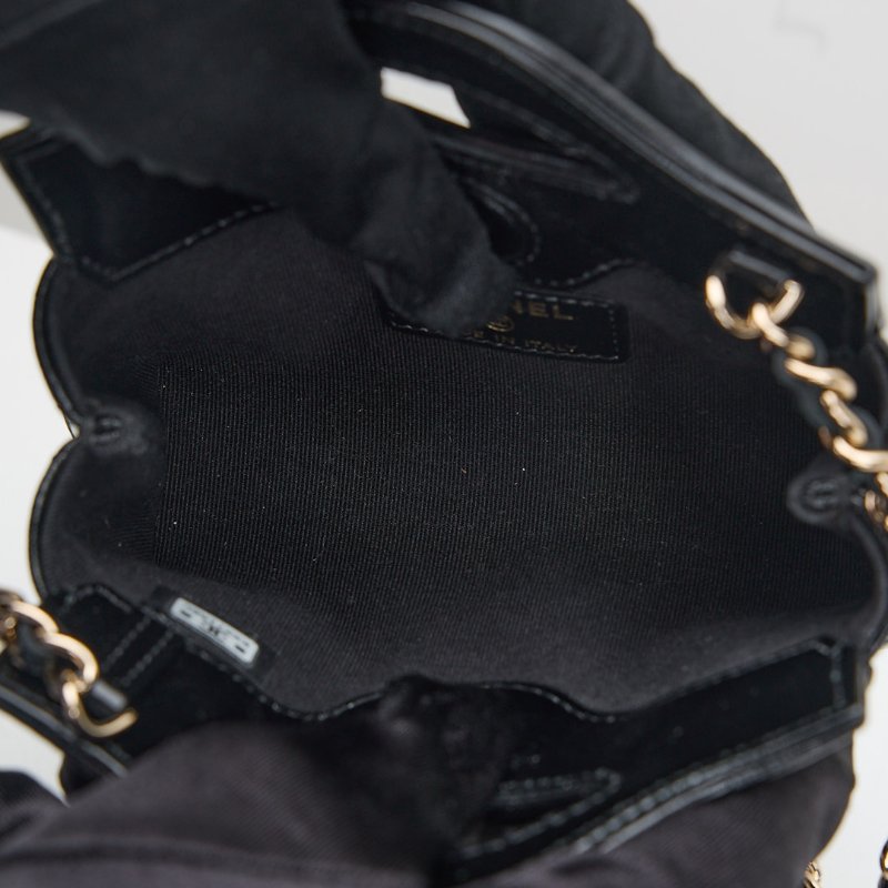 Chanel 31bag nano mini黑金-22