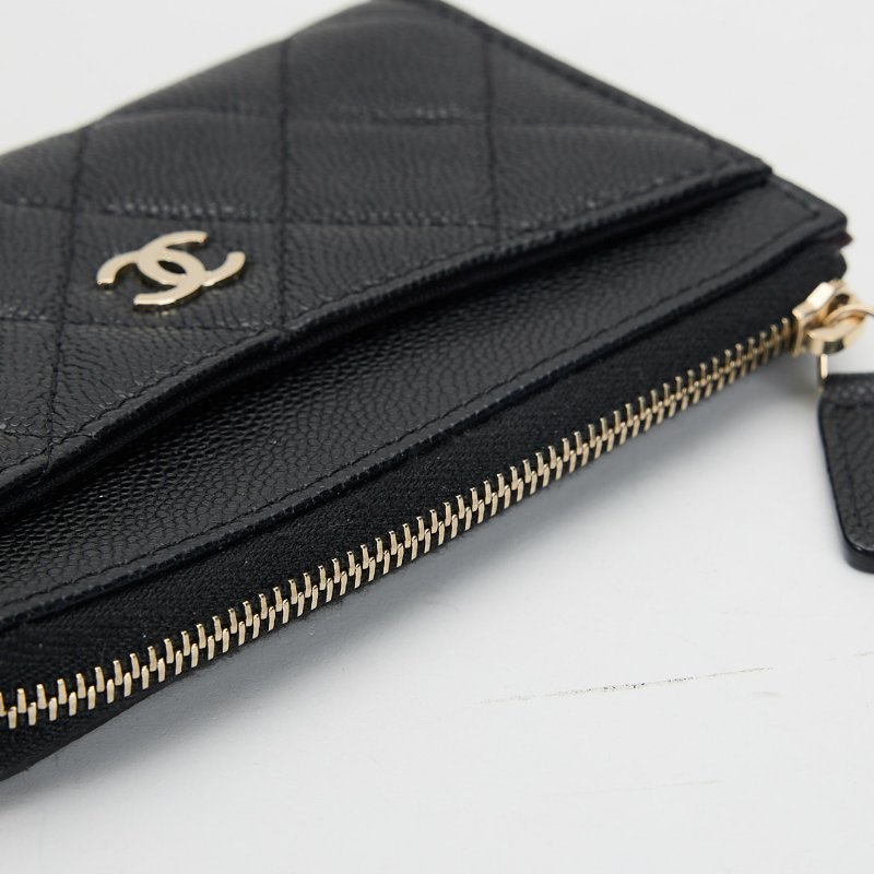 Chanel L型拉鍊卡包-7