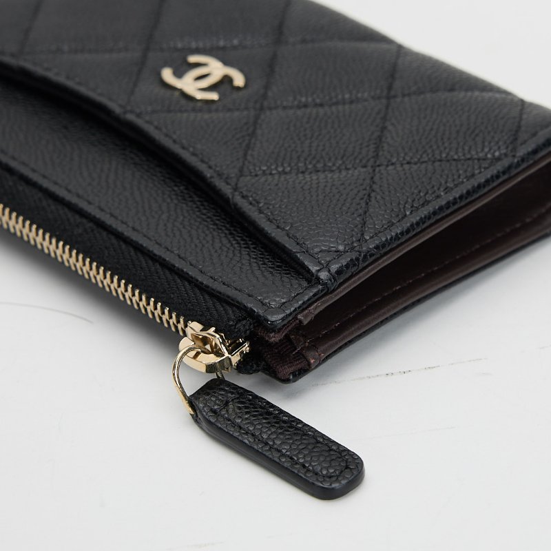 Chanel L型拉鍊卡包-8