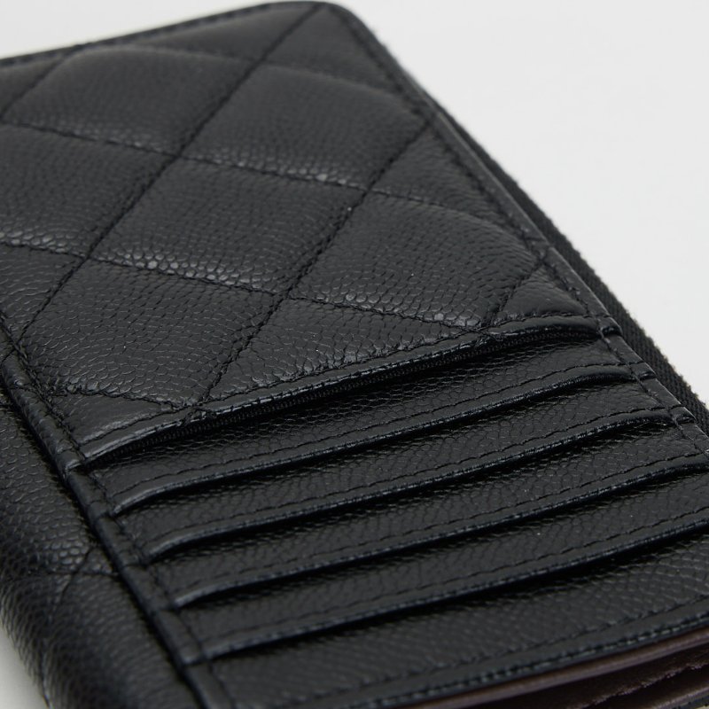 Chanel L型拉鍊卡包-14