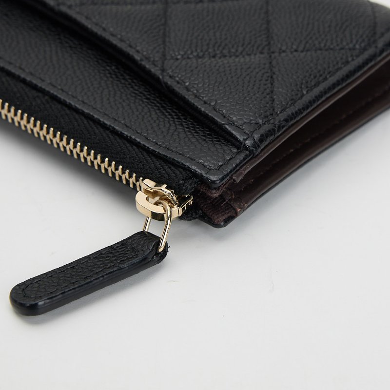 Chanel L型拉鍊卡包-19