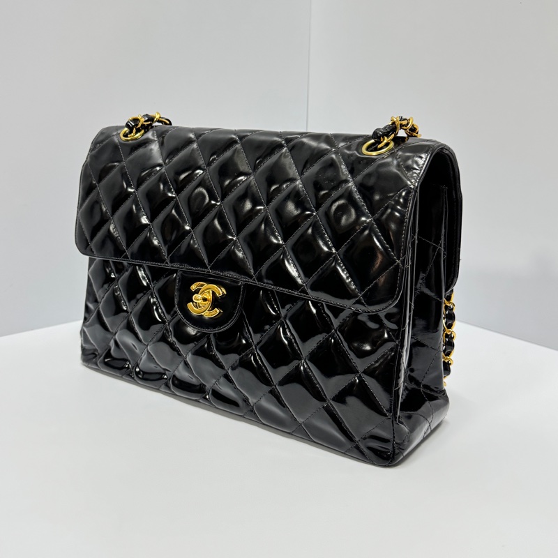 （正反雙面包💝） Chanel CF30 Jumbo 雙子星-4